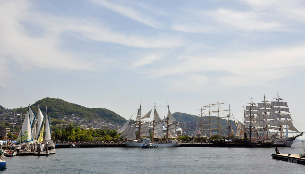 長崎帆船まつりは長崎港・長崎水辺の森公園で開催されます。