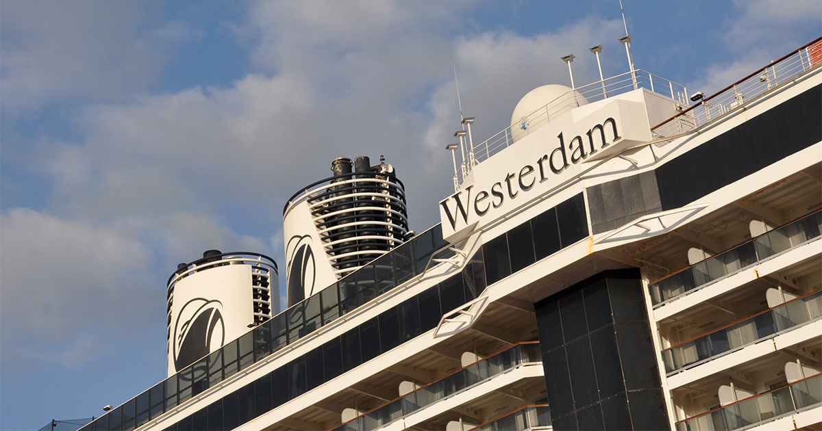 オランダ船籍のウェステルダムが長崎に寄港！