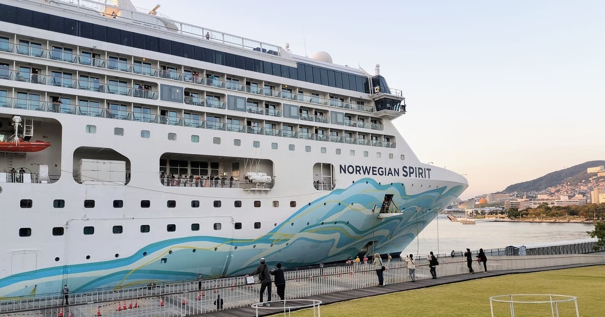 長崎「Norwegian Spirit（ノルウェージャン・スピリット）」寄港