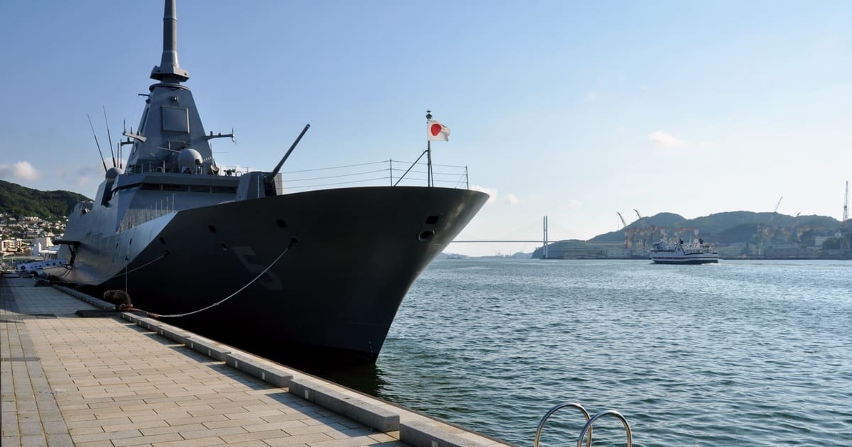 護衛艦「やはぎ」長崎に里帰り一般公開