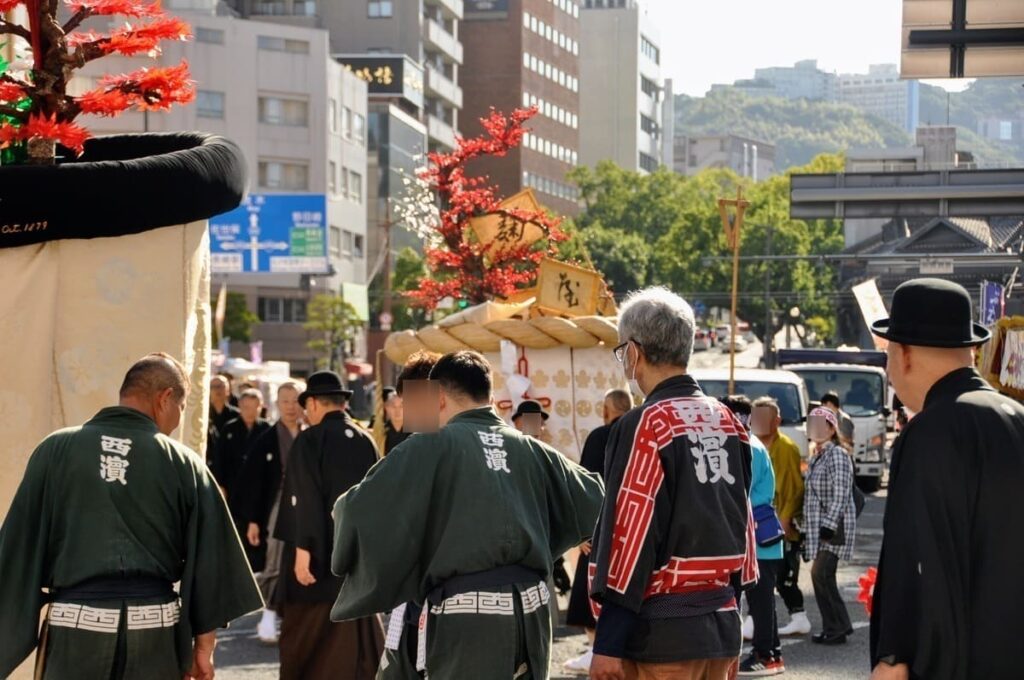傘鉾の美しさにも注目