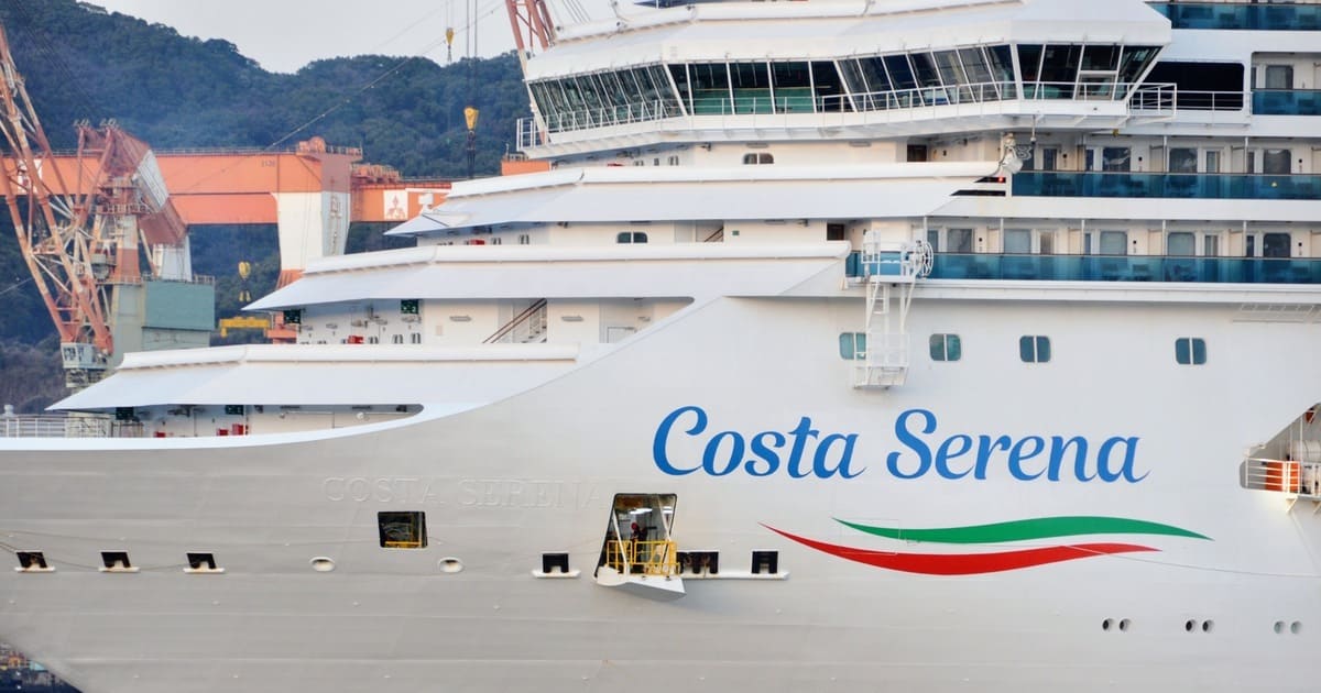 長崎寄港「コスタ・セレーナ」イタリアの洋上宮殿