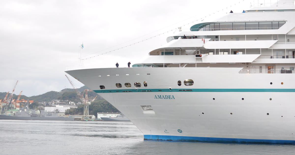 AMADEA（アマデア）長崎寄港｜元・初代「飛鳥」里帰り